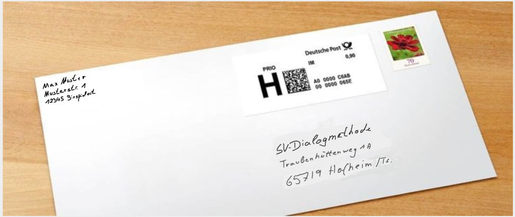 Einschreiben sv-dialogmethode svBlog