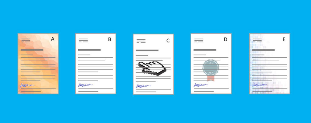 Wie ändert sich der Mailing-Dialog durch Briefpapier mit "ab gesofteten" Hintergrund-Bildern?