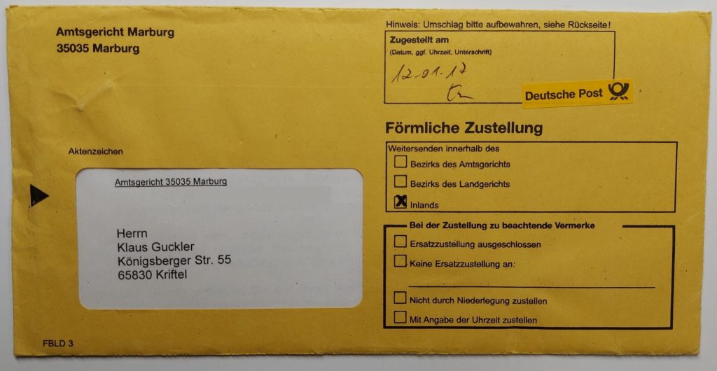 SV-Dialogmethode svBlog amtliche Information