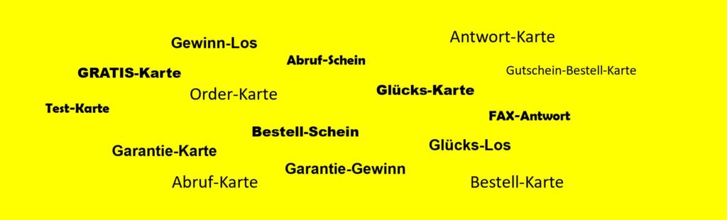 SV-Dialogmethode svBlog Antwortkarte einen Namen geben